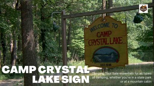 Camp Crystal Lake Sign