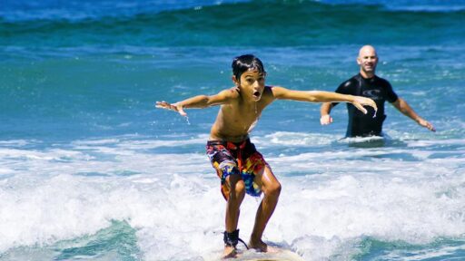 Surfing and Water Sports at Surf Camp in North Carolina