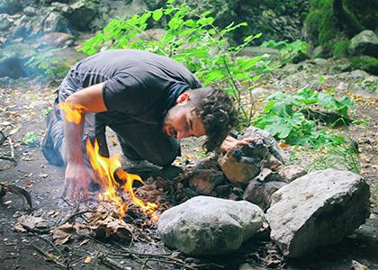 Outdoor Skills and Leadership at Rockley Adventure Camps in Dorset